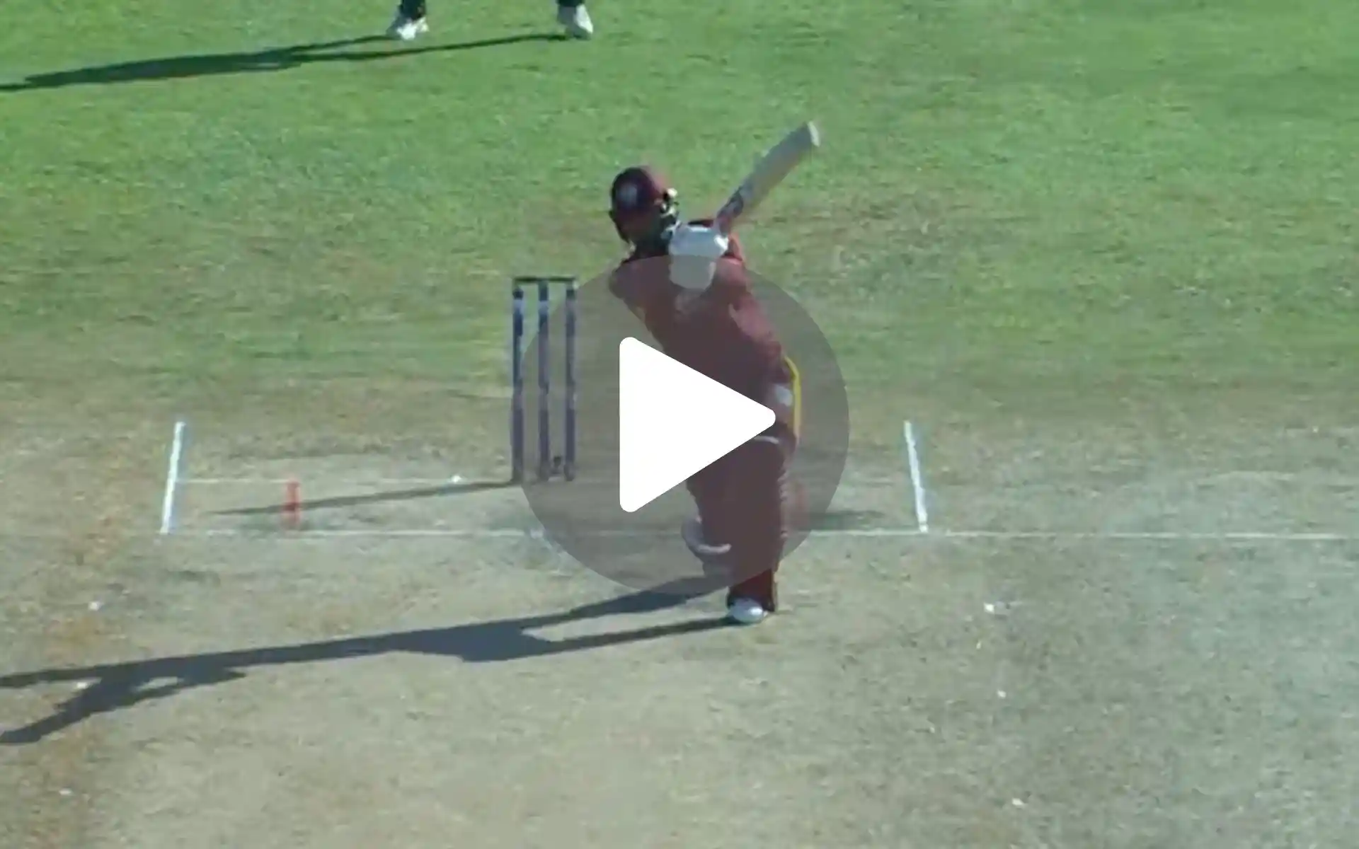 [Watch] Brandon King's Audacious Step Out Six Stuns Tanzim Hasan In WI vs BAN 2nd ODI